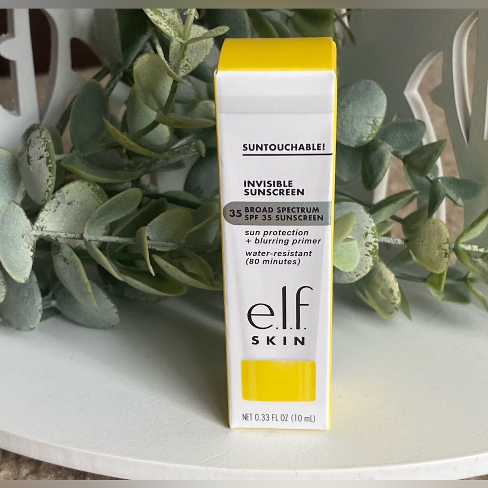 E.L.F Skin Invisible Sunscreen SPF 35 Blurring Primer SAMPLE